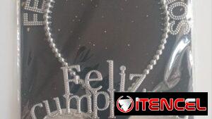 De cumpleaños: cintillo y espejuelo 2000, feliz cumple inflable 1400