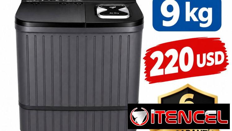 LAVADORA SEMIAUTOMÁTICA MILEXUS DE 7 y 9 KG