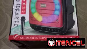 Altavoz recargable 35USD