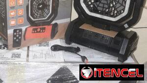 Ventiladores recargable f6