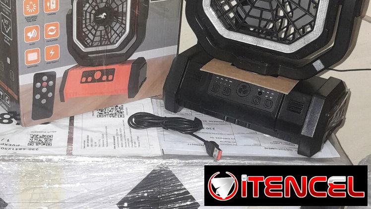 Ventiladores recargable f6