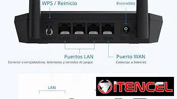 Router DBIT T1 Pro N300 | Puerto WAN — foto 2
