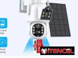 Cámara Solar inteligente 2 lentes 10mpx