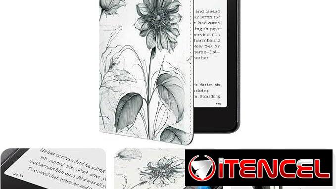☎️53544655 🛵 Entrega Disponible ⭐ CoBak – Funda con Soporte para Kindle Paperwhite 12.ª Gen. y Kindle Colorsoft⭐ — foto 2