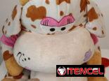 Vaca de peluche gigante