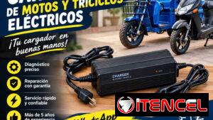 Reparación de cargadores de motos electricas y triciclos