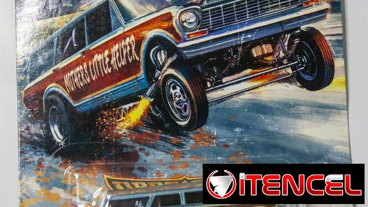 HotWheels Premium de 64′ Chevy Nova Gasser