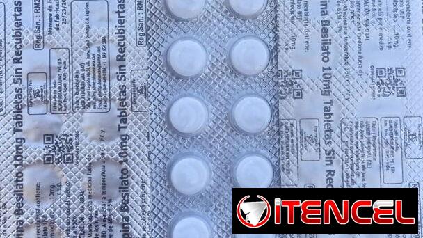 AMLODIPINO 10mg VENCEN EN marzo/2029