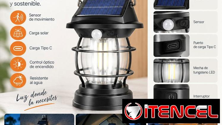 Farol solar Led