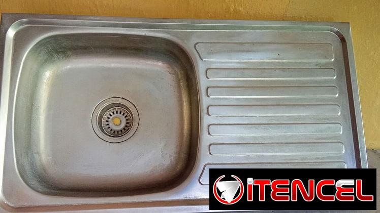 Fregadero con escurridor de uso — foto 2