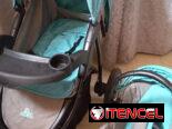 Coche y cesta para bebe