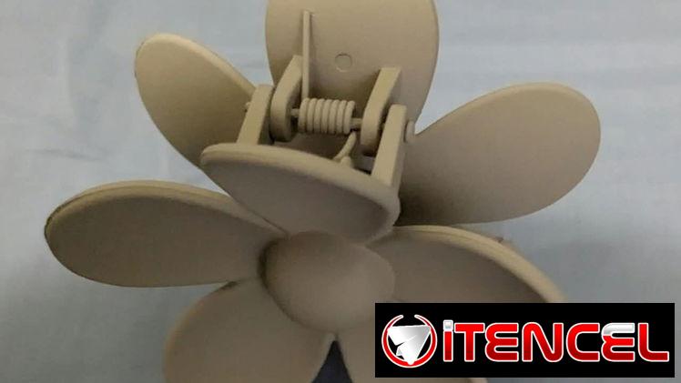CERA PARA PEINADO, pellizco en forma DE FLOR Y BARRA DE TINTE COLO NEGRO — foto 4