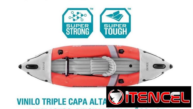 Kayak Excursión Pro👑Medidas 3.05cm x 91cm x 46cm📍Garantía 1 mes🔴 Entrega gratis🔴‼️Viene con lo de las fotos‼️‼️