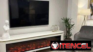 Chimenea eléctrica tipo mueble — foto 1
