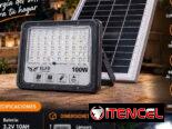 Lámpara solar de 100watt//35usd    Lámpara solar con panel independiente