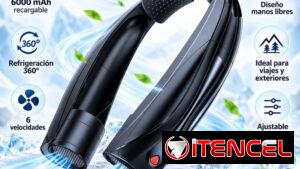 Ventilador de Cuello Portátil Vexolta Q7 con envío incluído