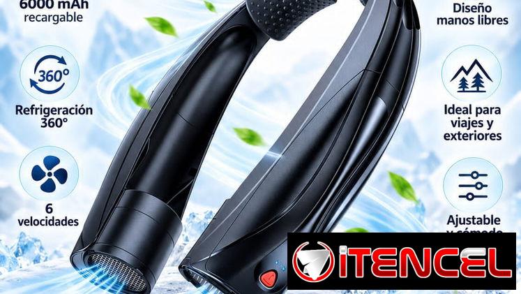 Ventilador de Cuello Portátil Vexolta Q7 con envío incluído