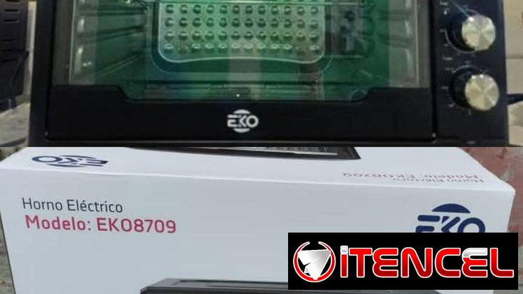 Horno eléctrico  60 litros  1800 watts  Marca Eko 170 usd