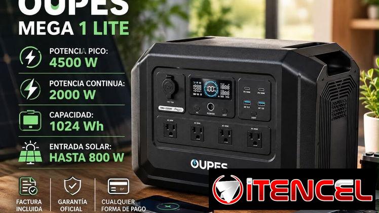 Estación de energía🔋  OUPES MEGA 1 LITE