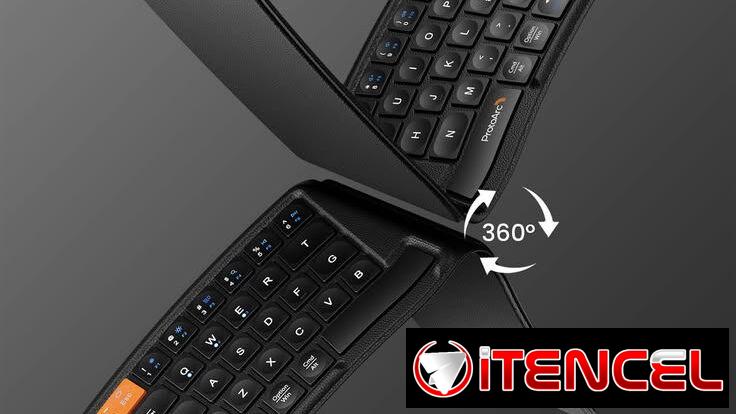Teclado plegable inalámbrico