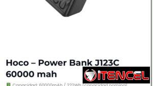 Power bank 60000mah