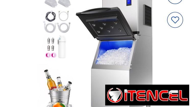 Máquina de hacer hielo 550 lb