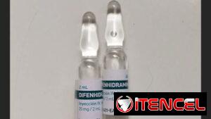 Benadrilina ampula inyectable