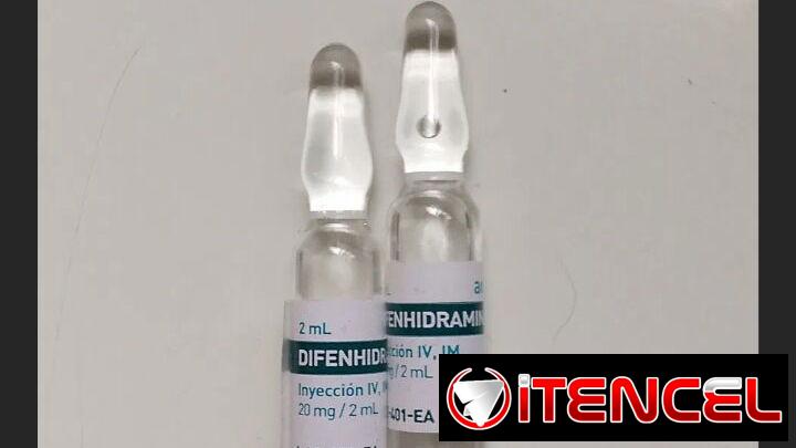 Benadrilina ampula inyectable