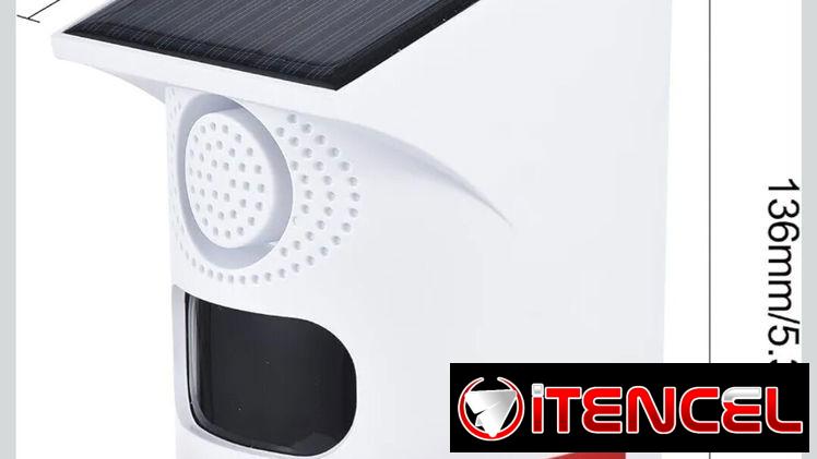 Alarmas para exteriores e interiores especiales para proteger los paneles solares. Telf 58059698