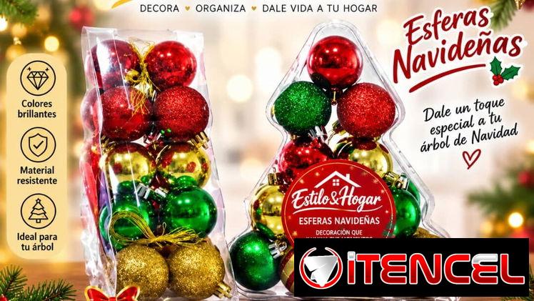 Adornos de 24 piezas de Navidad (eh)