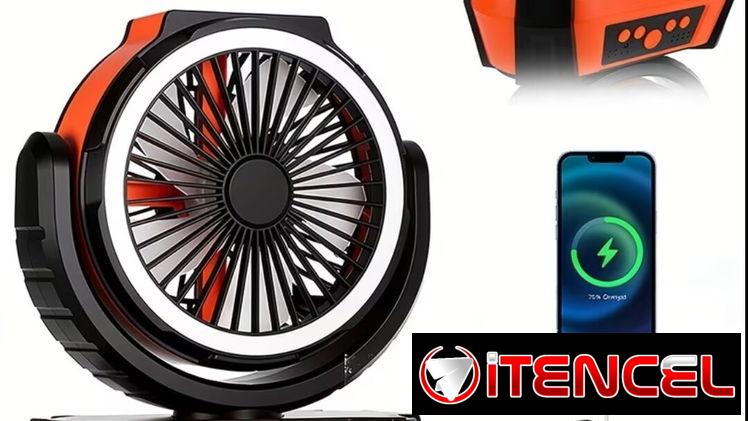 Ventilador Recargable de 20,000 mAh — foto 2