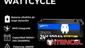 Batería LifePo4 25V 100Ah