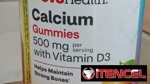 Calcium Gummies with Vitamin D3 500 mg - Gomitas de calcio con vitamina D3 ($5500)