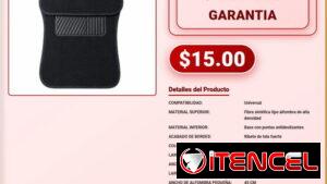 ALFOMBRILLAS UNIVERSALES PARA AUTO .