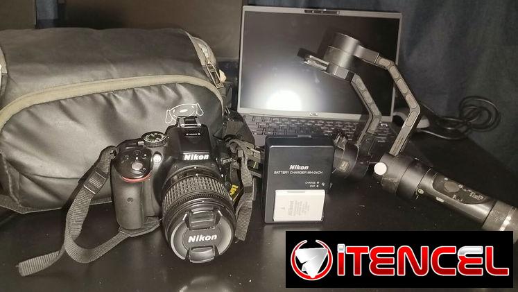 set de camara nikon d5300