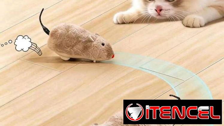 Ratón Mecánico para Mascotas