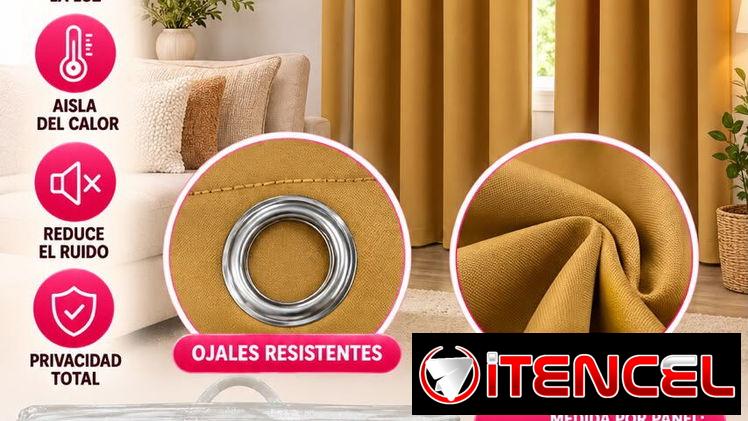 Cortinas blackout Set de 2 paños