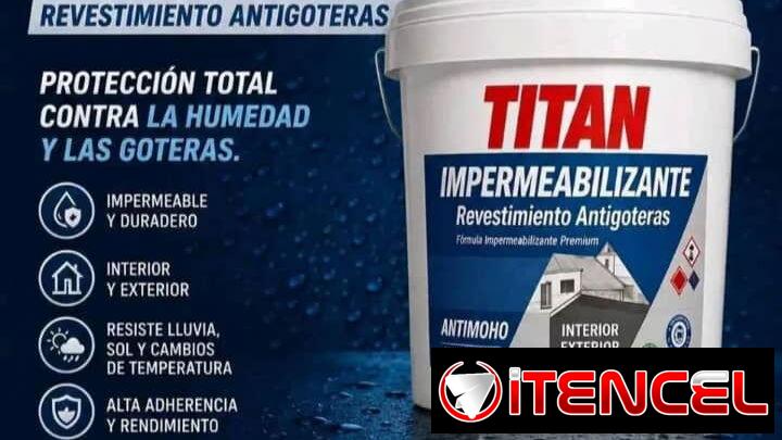 IMPERMEABILIZANTE PARA TE HOS PISOS Y FACHADAS.