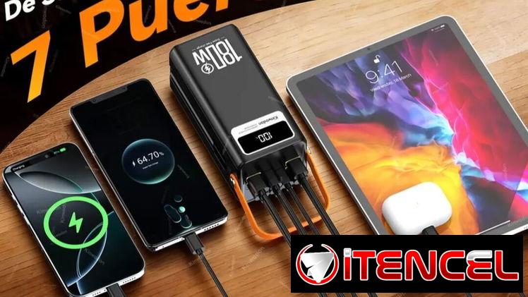 Super rápida / Power bank de 80000mAh súper rápida 180W. Brujula — foto 4