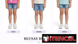 Shorts y pullover de niñas y niños