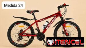 Bicicleta medida 24 marca silver bike. Precio 170usd. 52939911