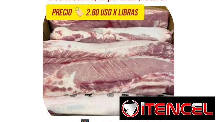 Carne de cerdo: Lomo de cerdo importado, Pechuga de pollo , Solomillo de cerdo importado. — foto 3