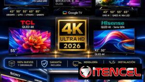 Tenemos televisores 100% NUEVOS, ORIGINALES y SELLADOS en su caja, con garantía TV 4K Oled Qled Cristal W 53321047