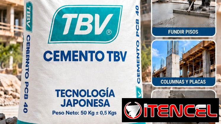 2FE-🧱 CEMENTO TBV 50 KG — COMPRA CON CONFIANZA, RECIBE TU SACO ÍNTEGRO 26 usd