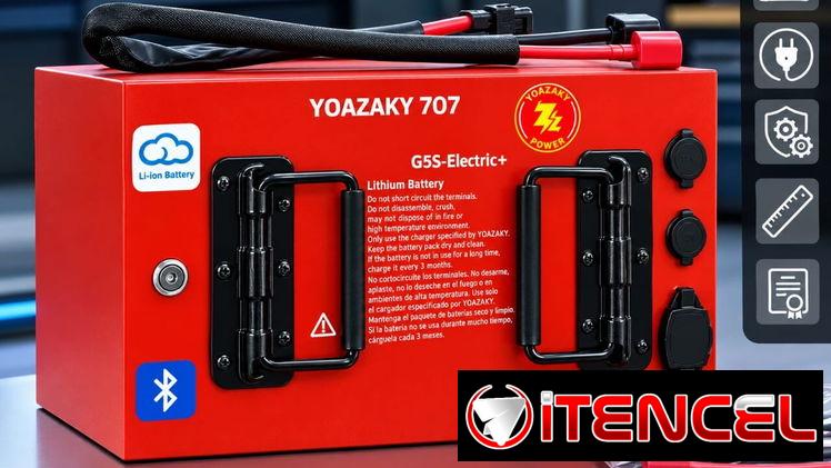 Batería de LITIO NEW EDITION  2026 YOAZAKY 72V×35AH(Tecnología  Americana)