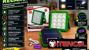 LÁMPARA LED CON PANEL