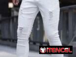 Pantalones de mezclilla de hombre