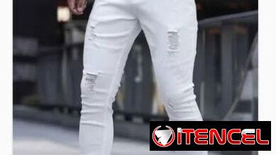 Pantalones de mezclilla de hombre