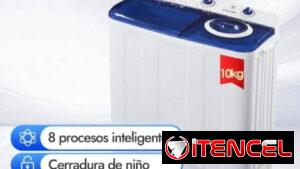 Lavadora semiautomatica HYS de 10kg