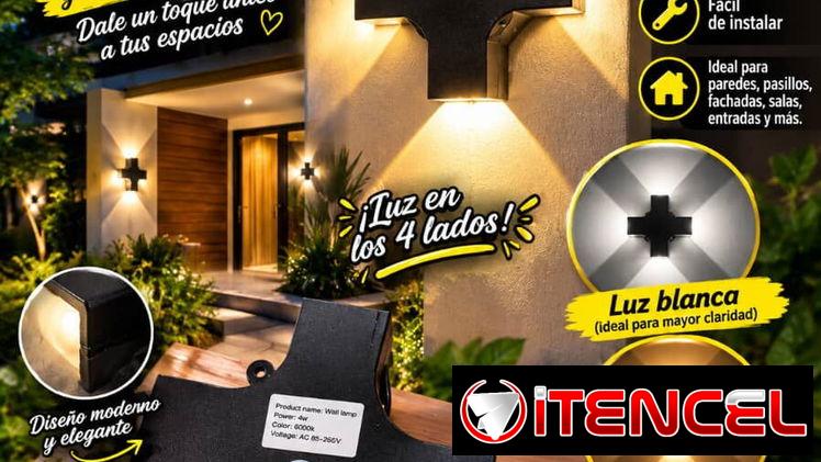 🌟🔥 ¡DALE UN TOQUE DE LUJO A TU HOGAR! 🔥🌟 💡✨ ¡APLIQUE LED TIPO X! ✨💡 🏡 Elegancia, modernidad e iluminación en un s